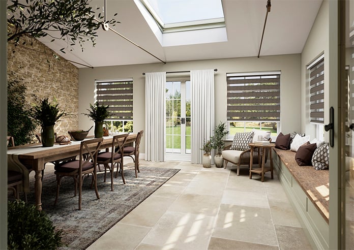 Nightshade, Brown Grain - Twist&Fit Day and Night Blind - Image 7